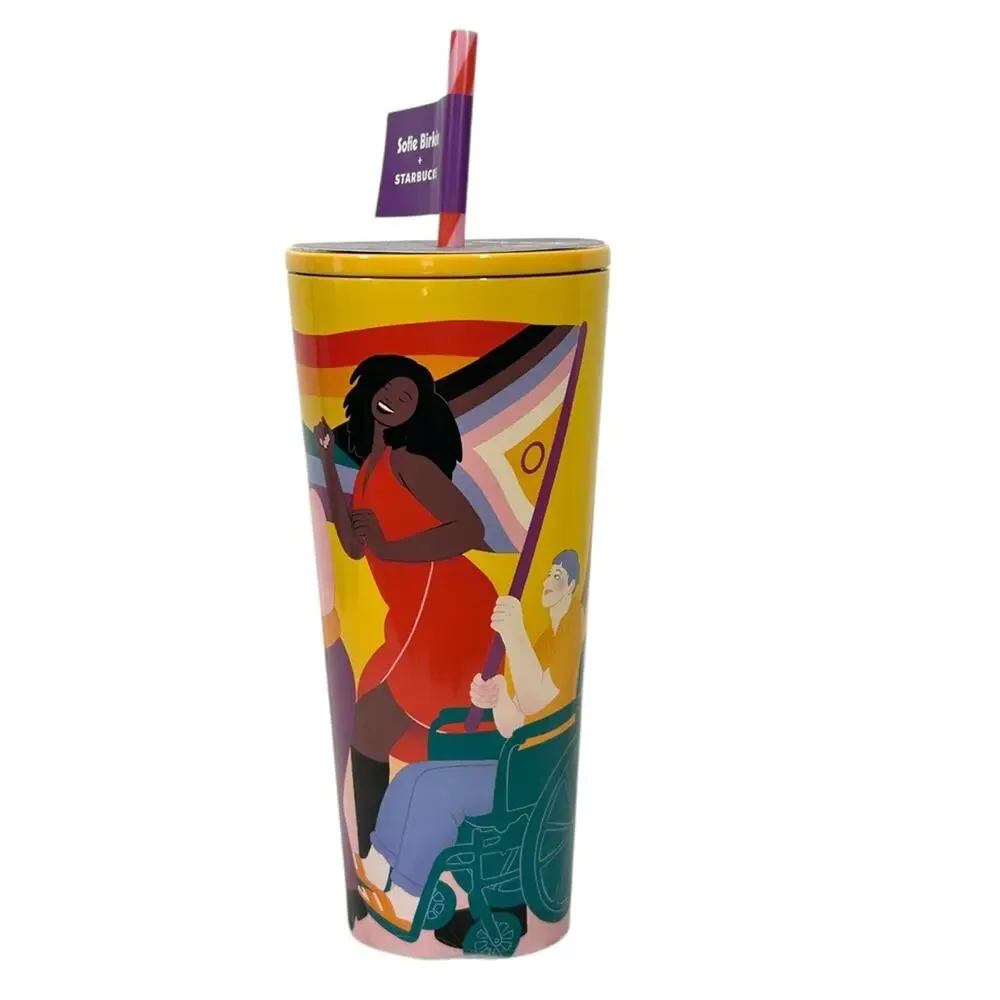 Starbucks Sofie Birkin Pride Tumbler 24oz NWT Summer 2024